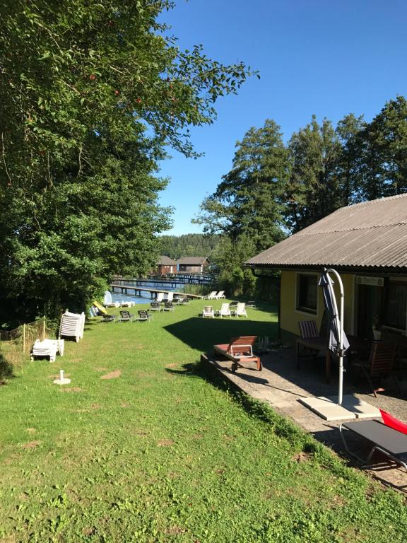 Zahrada ubytování Apartementhaus Helene am Klopeinersee