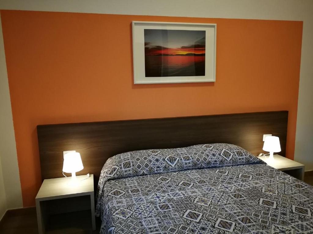 Postel nebo postele na pokoji v ubytování Al Trentados