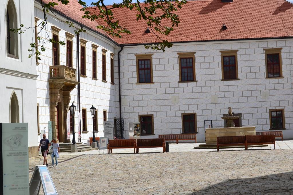 Budova, kde se penzion nachází