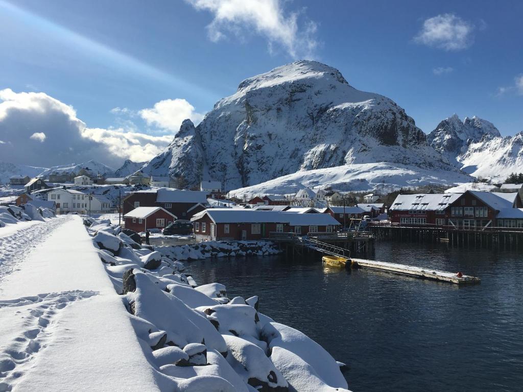 Kış mevsiminde Lofoten Fishing