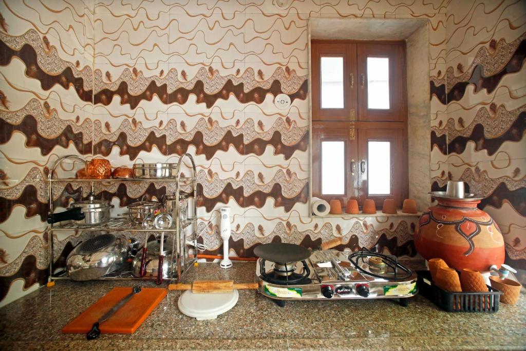 Nápoje v ubytování Pushkar Cooking Art and Home Stay