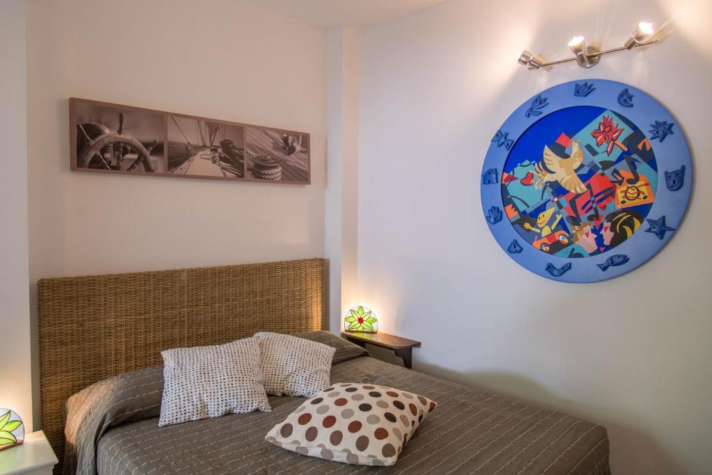 Postel nebo postele na pokoji v ubytování Il Gamberino