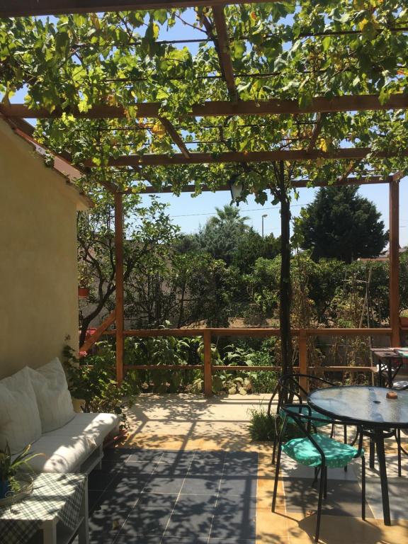 Balkón nebo terasa v ubytování Casa Himera Fontane Bianche