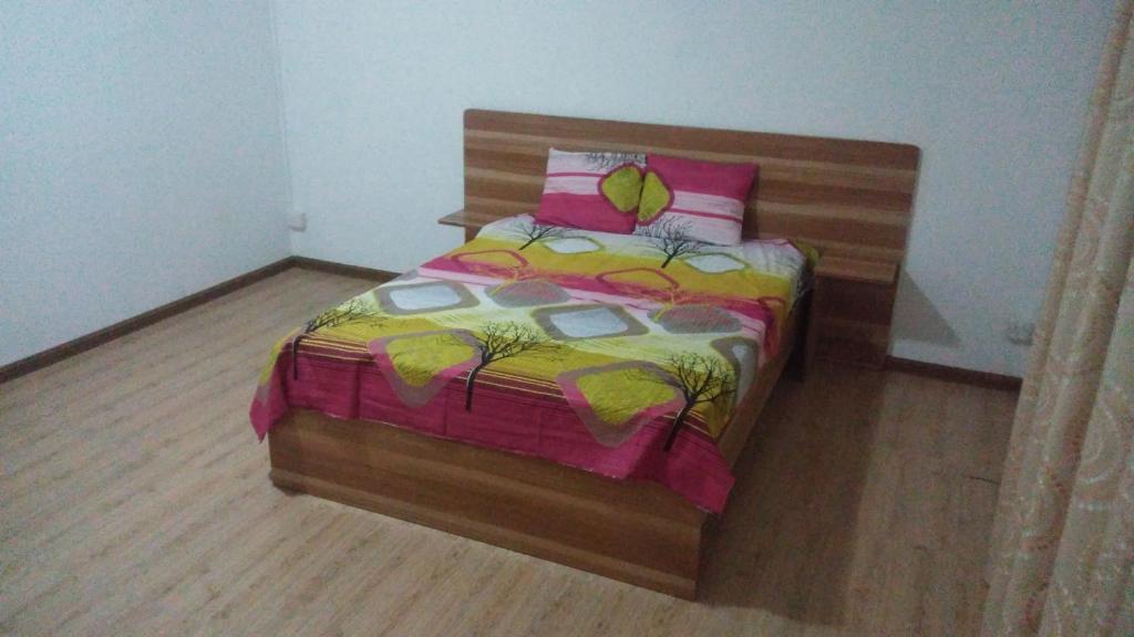 Postel nebo postele na pokoji v ubytování Riverside Appartment
