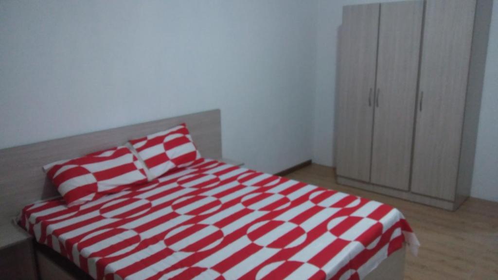 Postel nebo postele na pokoji v ubytování Riverside Appartment