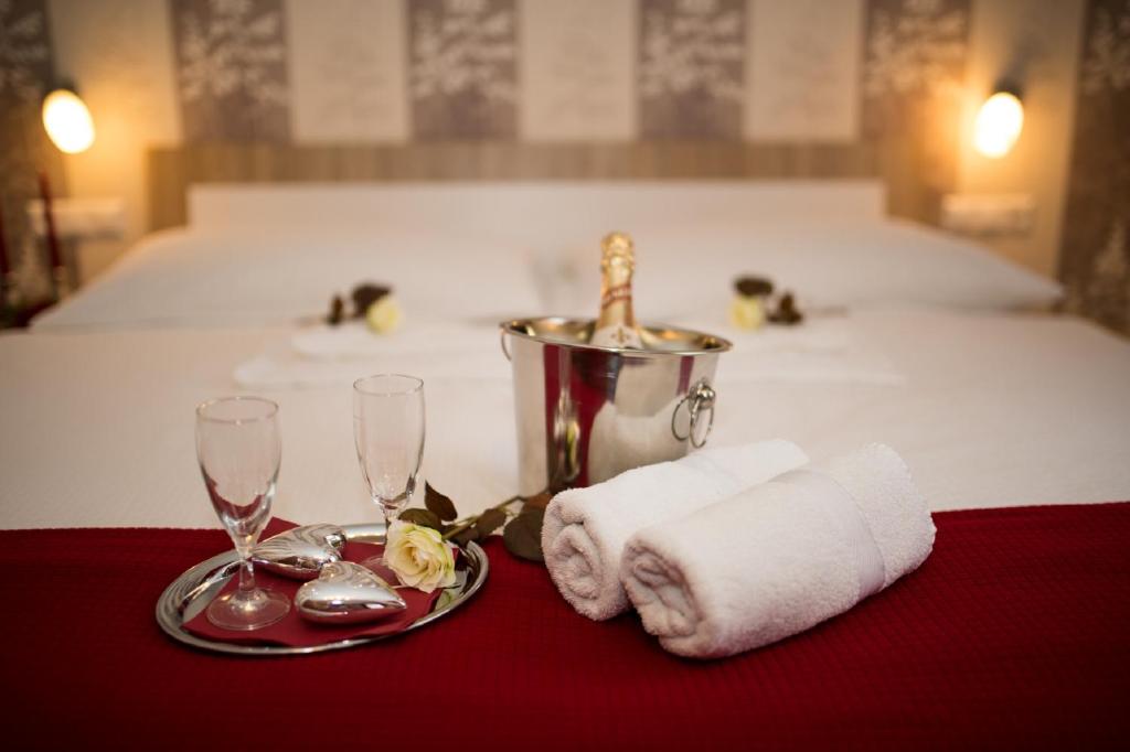 Nápoje v ubytování Hotel Restaurant Stöckl
