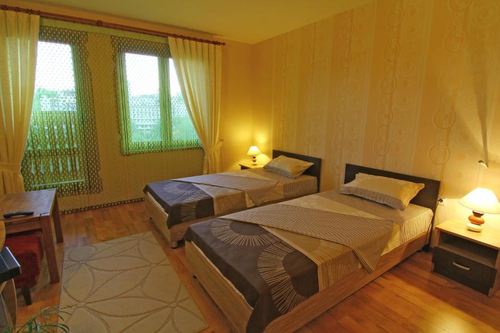 Postel nebo postele na pokoji v ubytování Hotel Asenevtsi