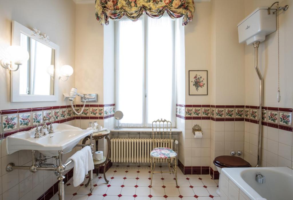 Koupelna v ubytování Hotel Der Kleine Prinz