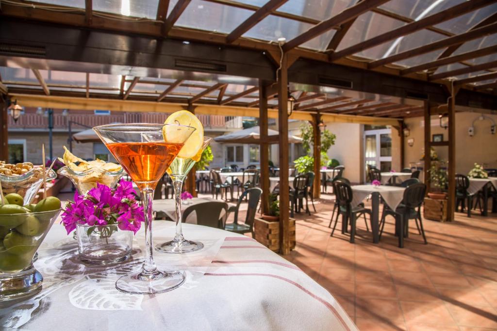 Nápoje v ubytování Hotel Casa Tra Noi