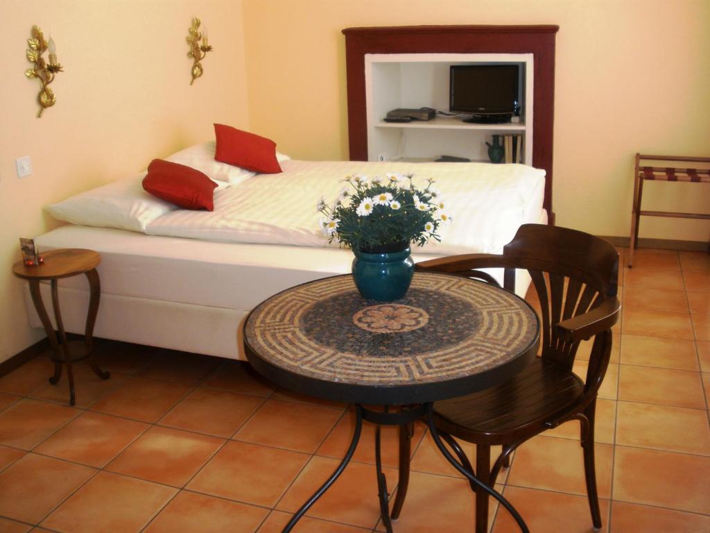 Postel nebo postele na pokoji v ubytování Casa Gialla B&B