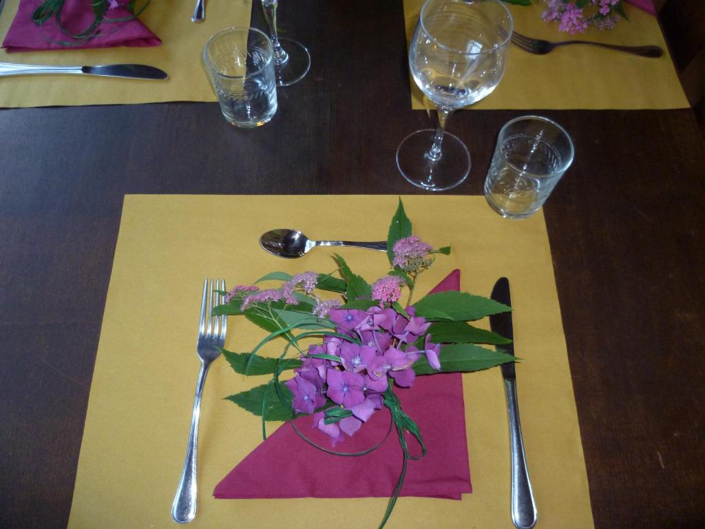 Agriturismo Oro di Berta italokat is kínál
