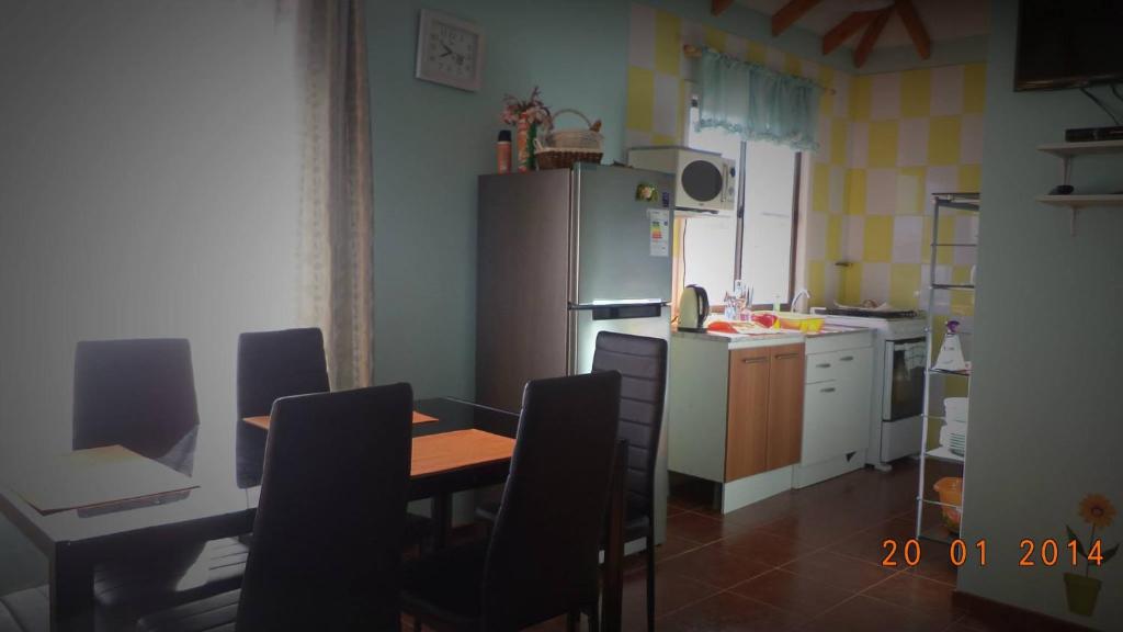 Kuchyň nebo kuchyňský kout v ubytování Cabañas Don Dago