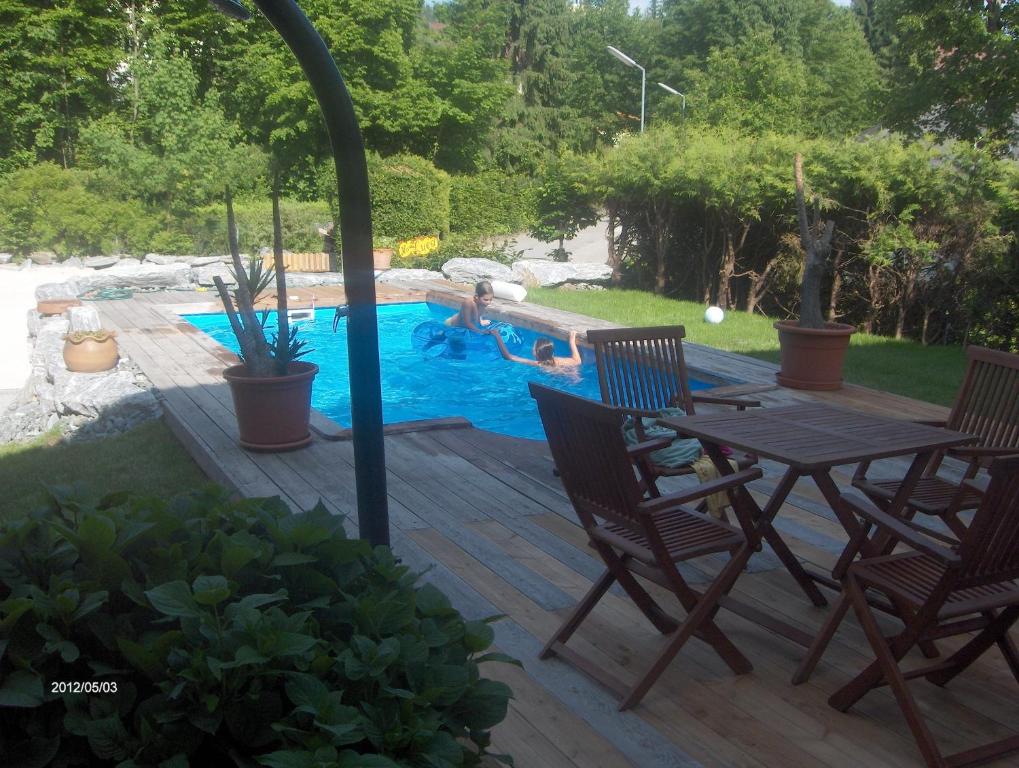 Piscina di Haus Luca Seeblick o nelle vicinanze
