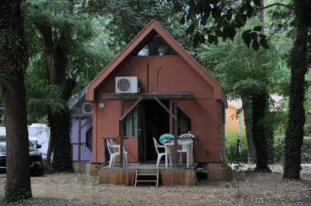 Zahrada ubytování Camping Paradis Bellerive