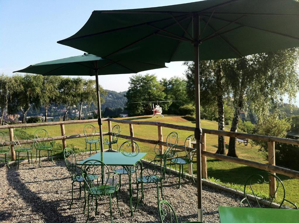 Zahrada ubytování Locanda Pozzetto