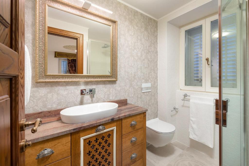 Koupelna v ubytování Villa Nepos Hotel