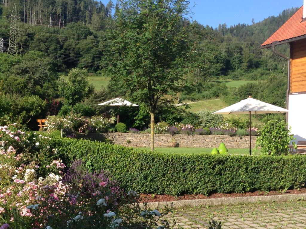 Zahrada ubytování Landhaus am Bach