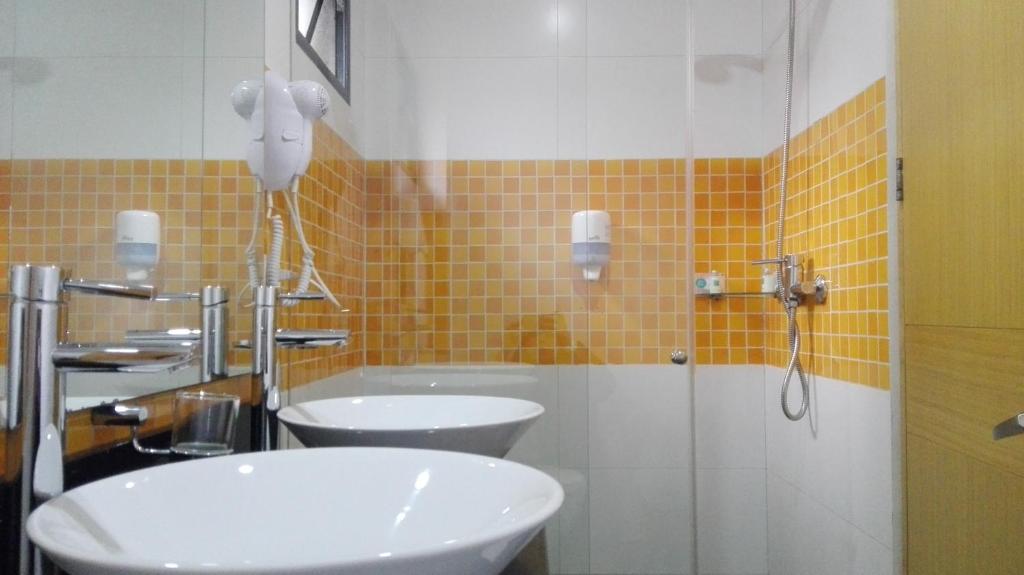 Koupelna v ubytování Hotel Dorado Ferial