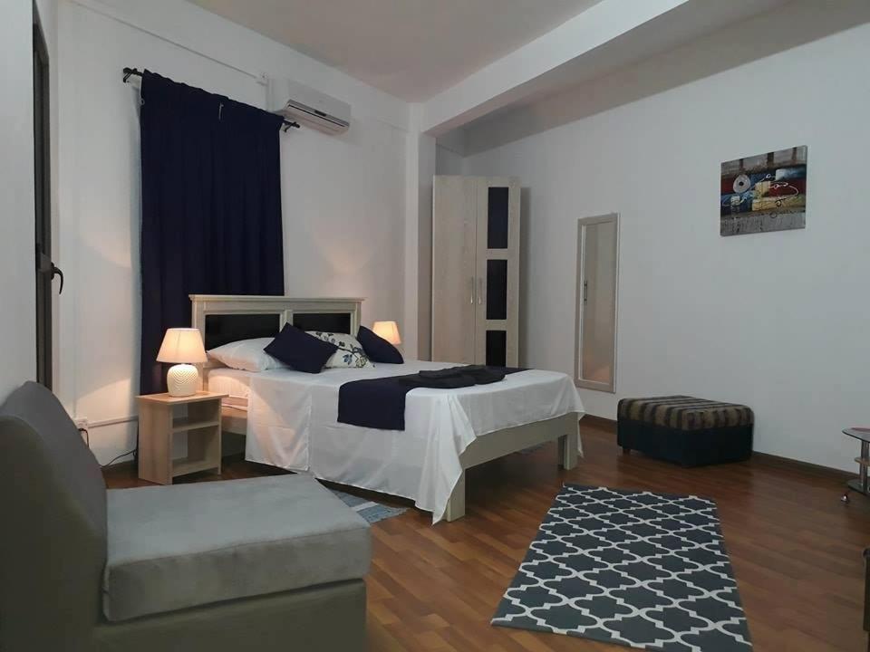 Postel nebo postele na pokoji v ubytování Hello Guest House