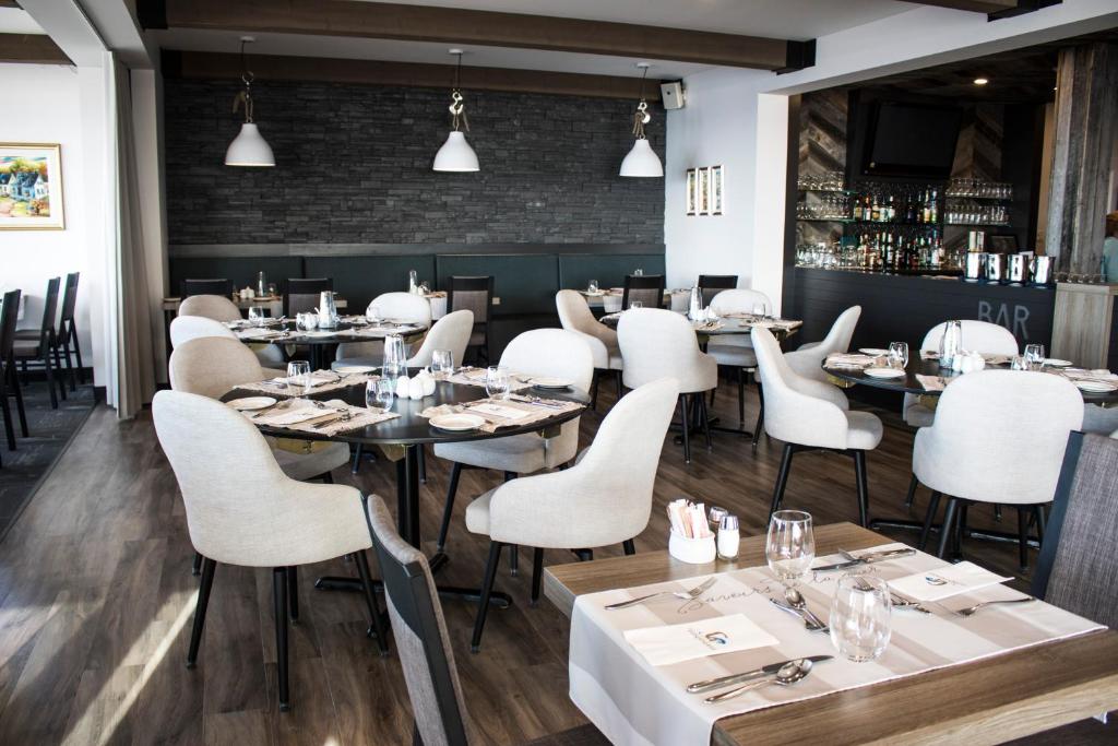 Restaurace v ubytování Le Gaspesiana