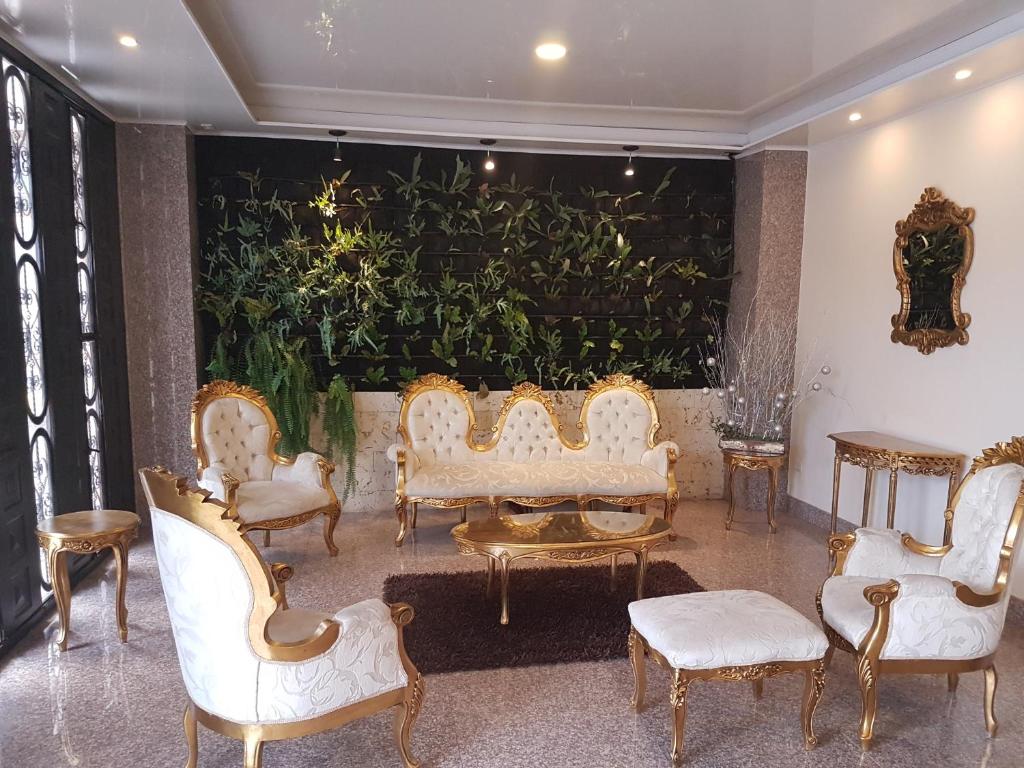 Posezení v ubytování Hotel Castellana Group