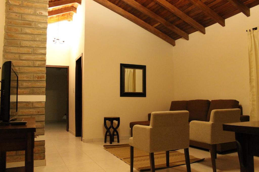 Posezení v ubytování La Quinta San Andrés