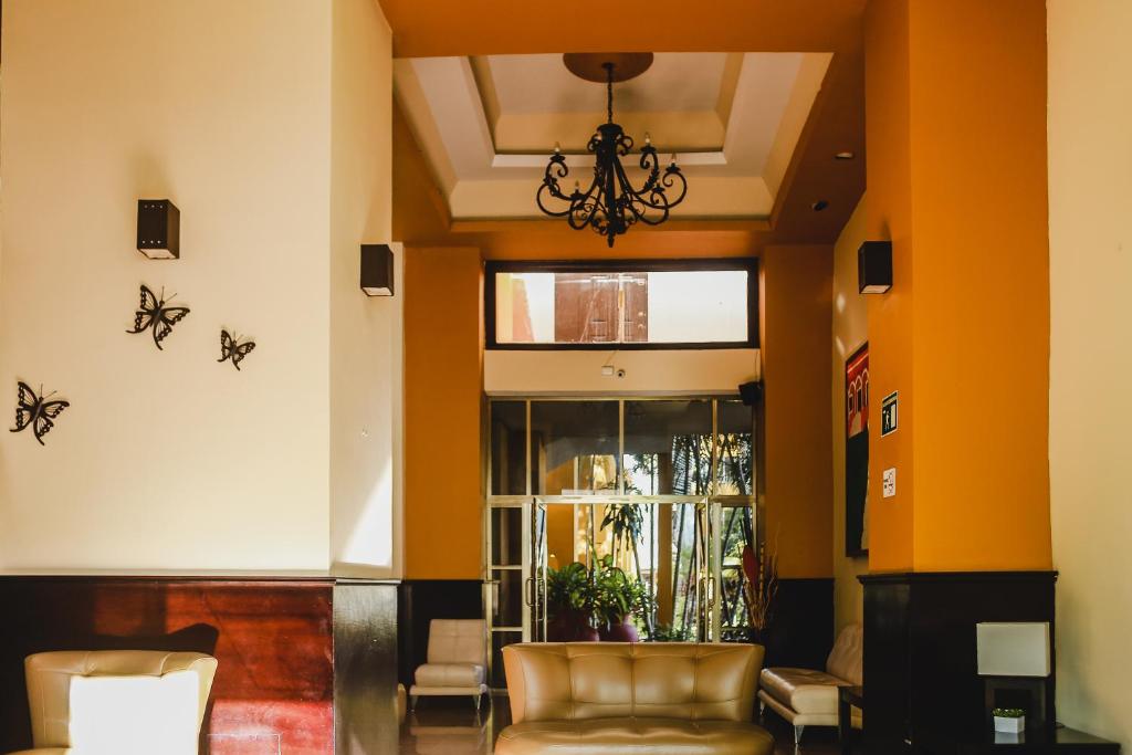 Posezení v ubytování Hotel Plaza Mirador
