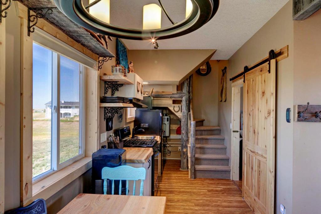 Cucina o angolo cottura di Mountain Haven Cabins