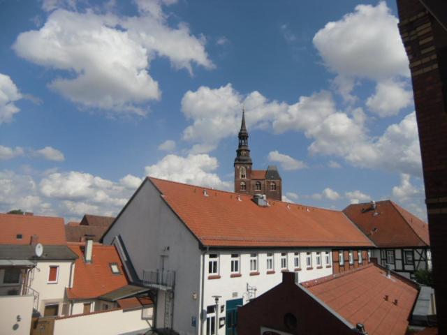 Nespecifikovaný výhled na destinaci Tangermünde nebo výhled na město při pohledu z hotelu