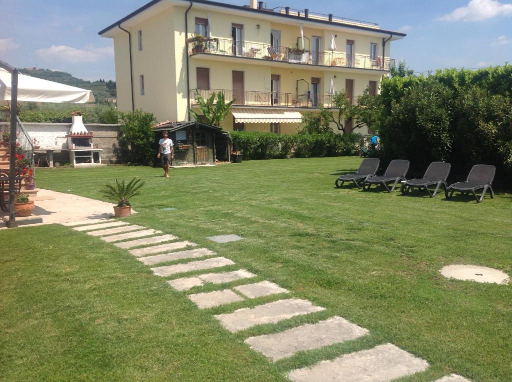 A garden outside Casa Lorenzo