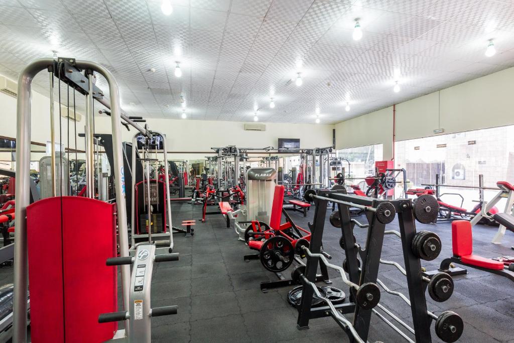 Fitness centrum a/nebo fitness zařízení v ubytování Palma Beach Resort & Spa