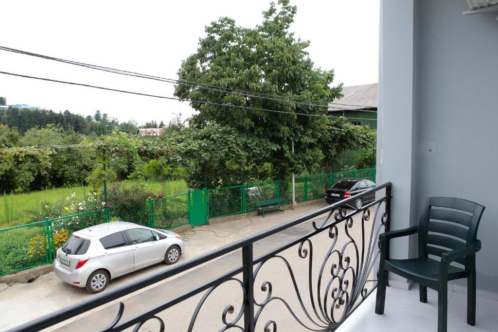 Balkón nebo terasa v ubytování Hotel Botanica