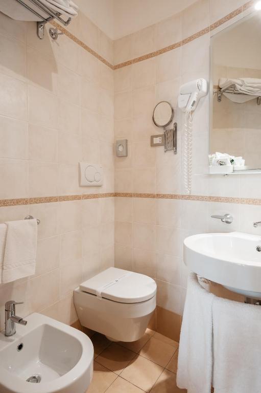 Koupelna v ubytování Hotel L'Arcangelo - Boutique Hotel