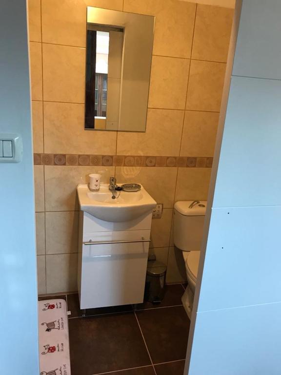 A bathroom at Apartamentos La Concepción