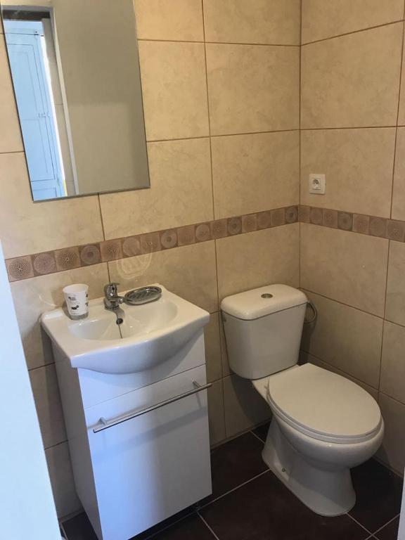 A bathroom at Apartamentos La Concepción