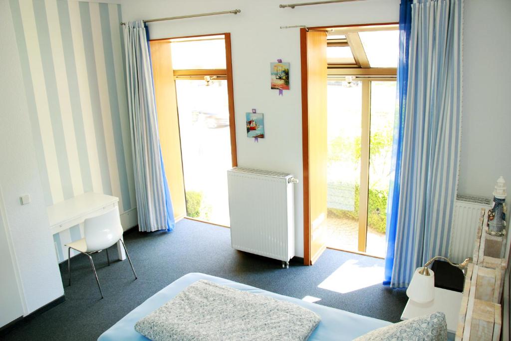 Postel nebo postele na pokoji v ubytování Botschaft
