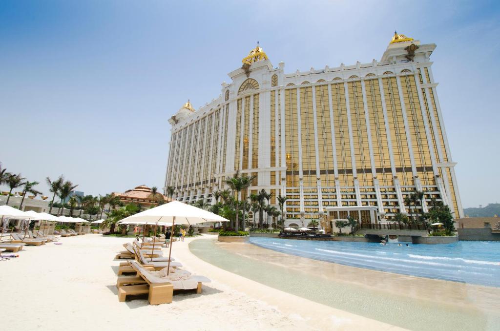 Bazén v ubytování Hotel Okura Macau nebo v jeho okolí