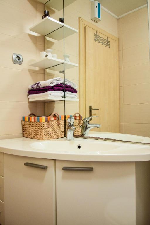 Kúpeľňa v ubytovaní Apartman Gita Zagreb