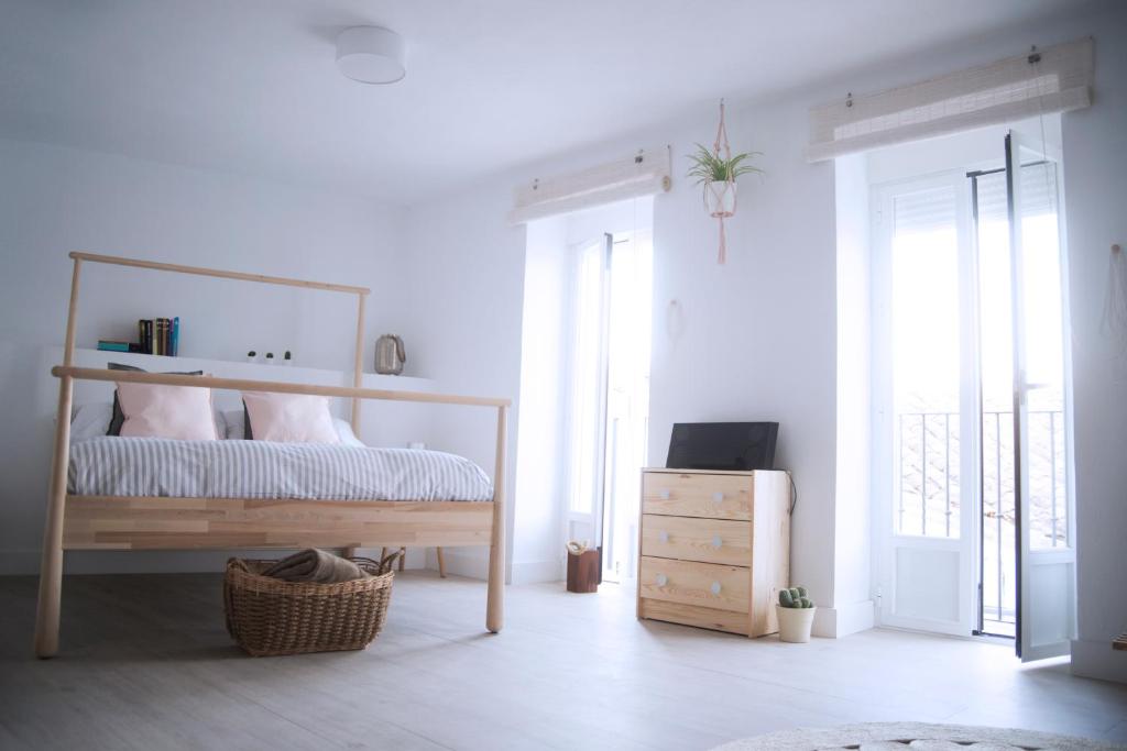 Posteľ alebo postele v izbe v ubytovaní Triplex Panoramic Ronda