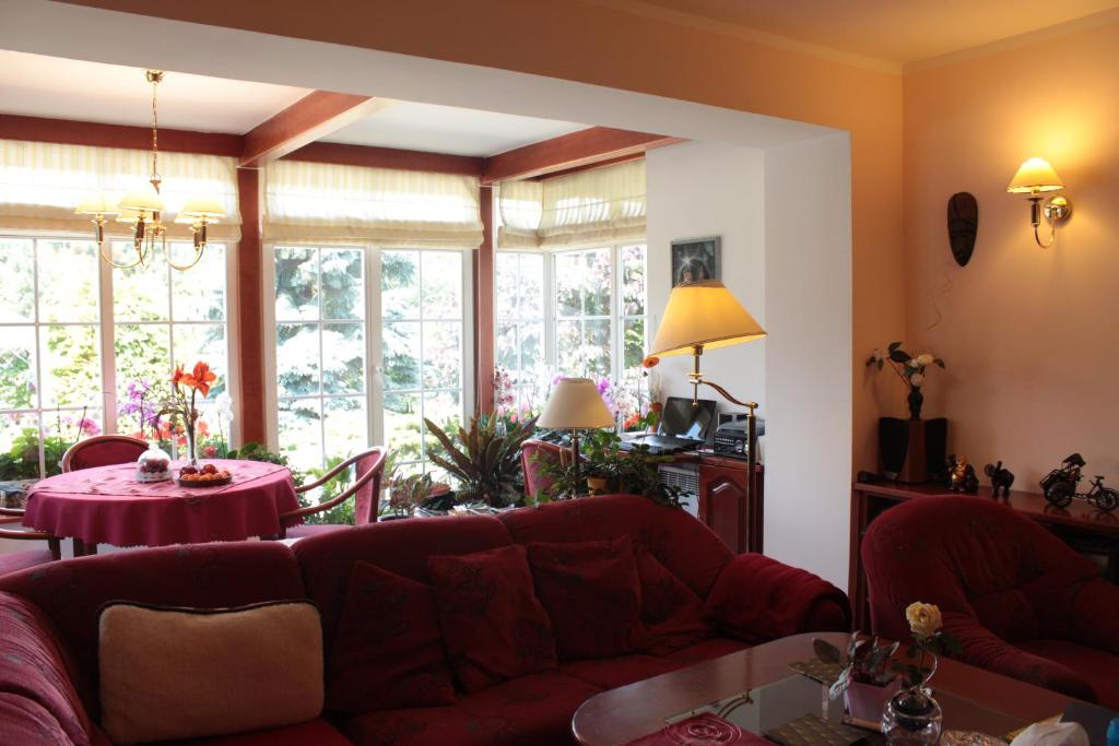 Posezení v ubytování Homestay Svatá