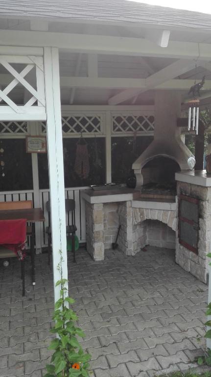 Patio nebo venkovní prostory v ubytování Homestay Svatá