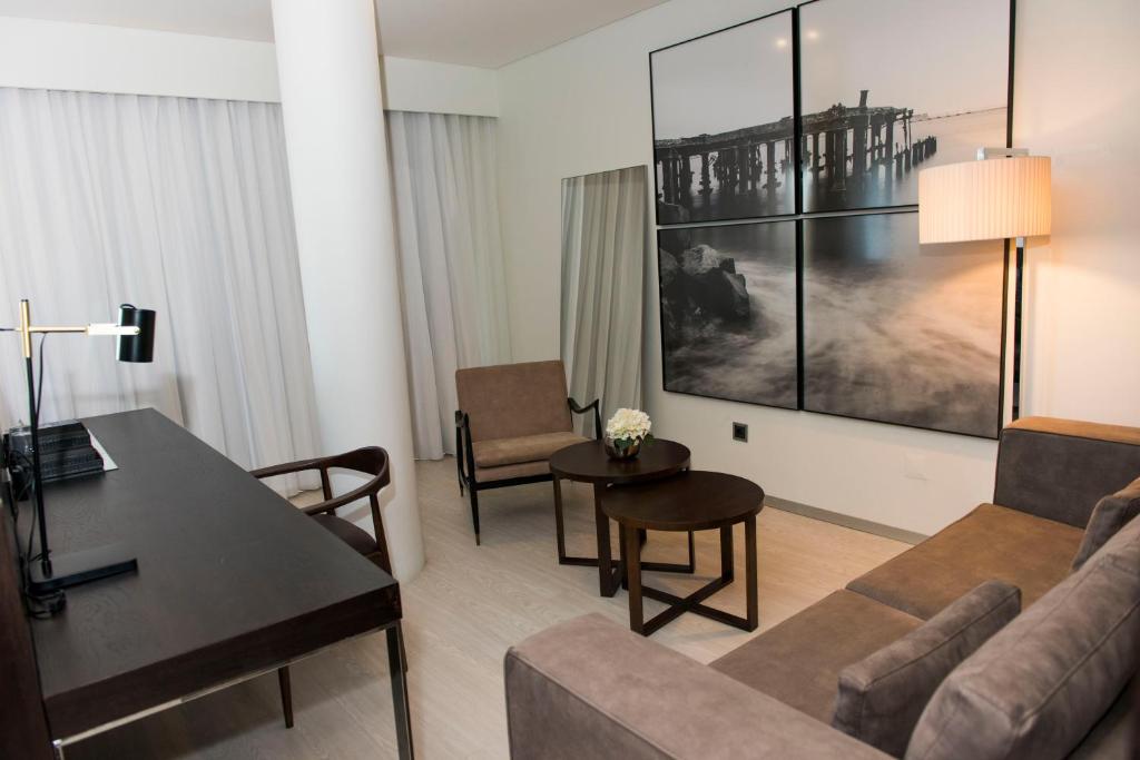 Posezení v ubytování Hotel Pérola