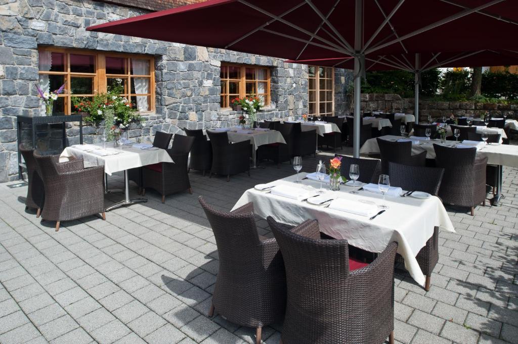 Restaurace v ubytování Hotel Krone Langenegg