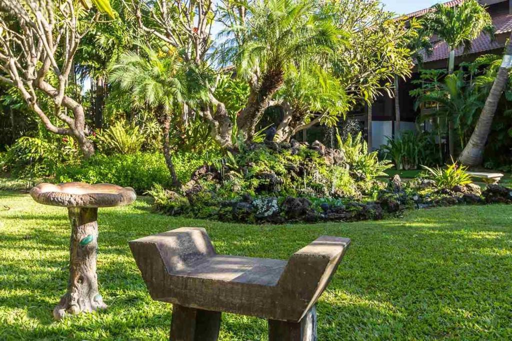 Zahrada ubytování Maui Tranquility