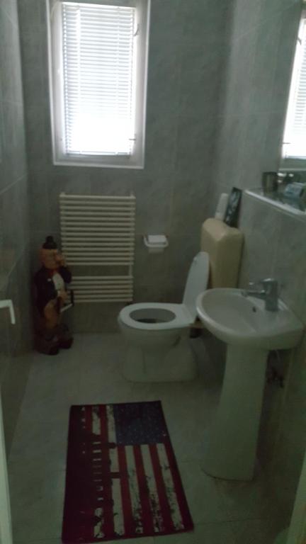 Koupelna v ubytování Casa Cristina
