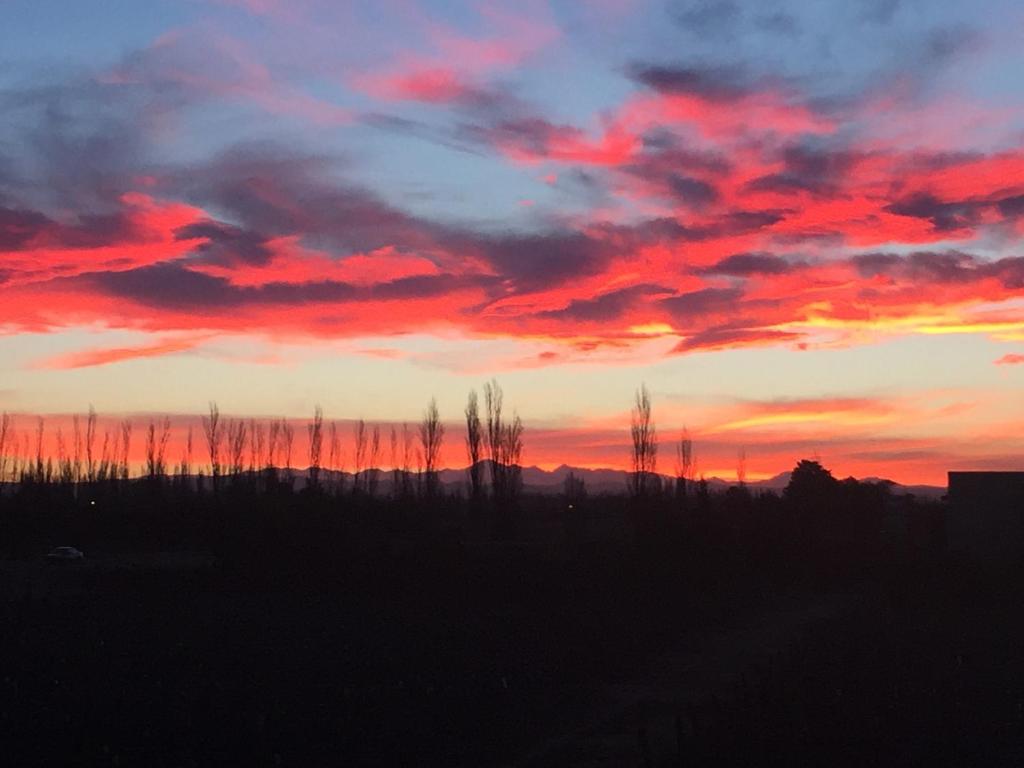 El amanecer o atardecer visto desde el hotel
