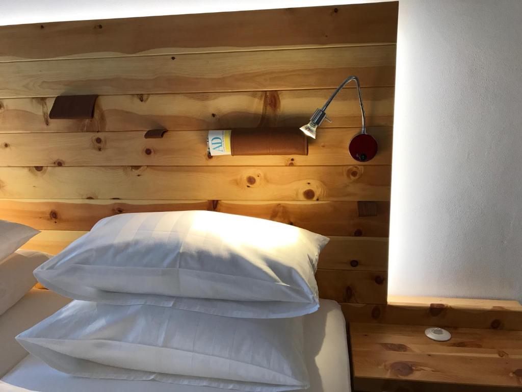 Postel nebo postele na pokoji v ubytování Burggarten Appartements Neuleiningen
