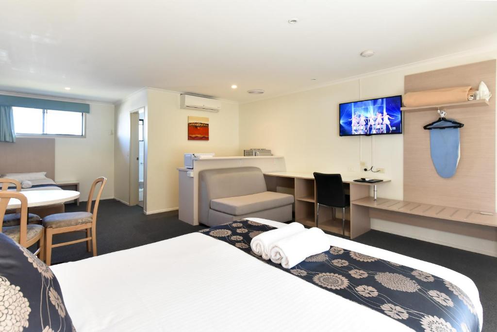 Coffs Windmill Motel - 带小厨房的King Studio公寓 - 不宠物友好