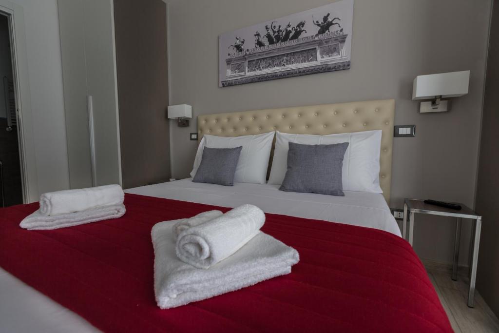 Posteľ alebo postele v izbe v ubytovaní Casantò guest home
