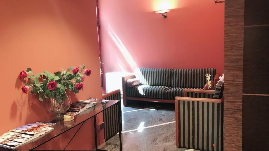 Posezení v ubytování Hotel Maxim